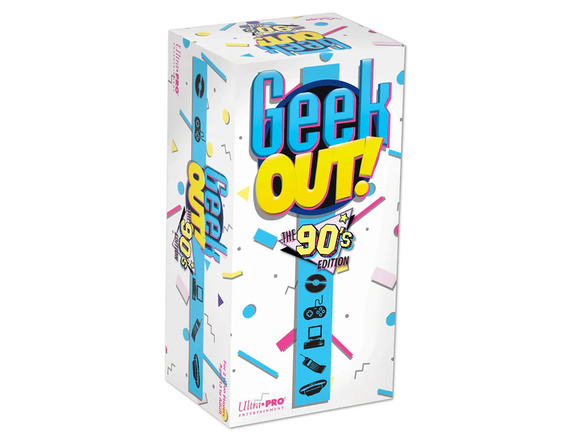 Playroom Entertainment Geek Out 90's Edition Card Game