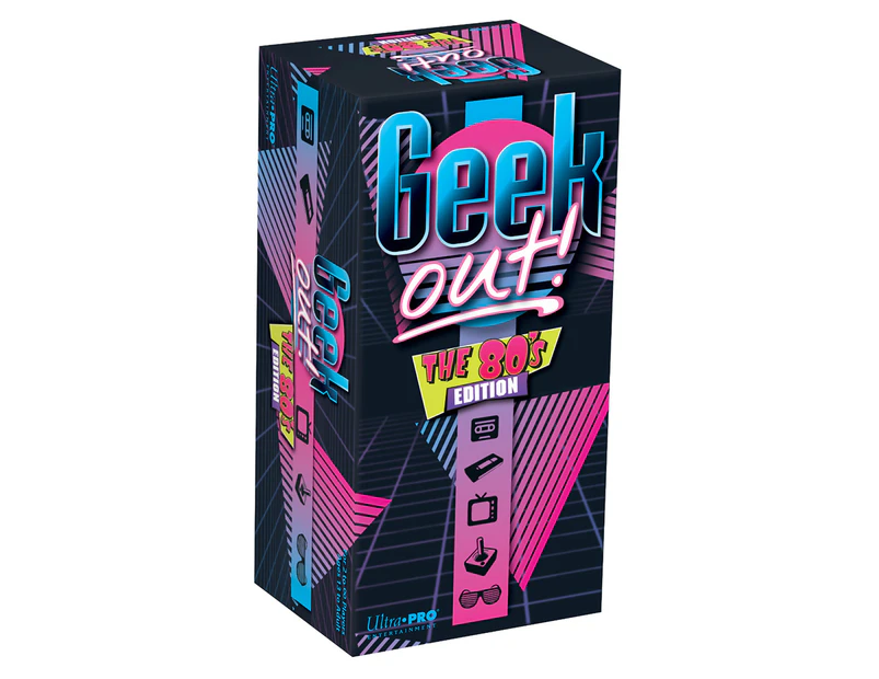 Playroom Entertainment Geek Out 80's Edition Card Game