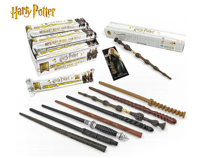 Harry Potter 9-Pack Mystery Wand Series 2 Complete Box
