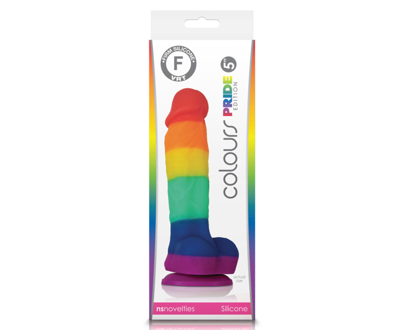 Colours 5 Inch Pride Edition Dildo Rainbow Au 