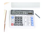 Scientific Electronics Desktop Calculator - White