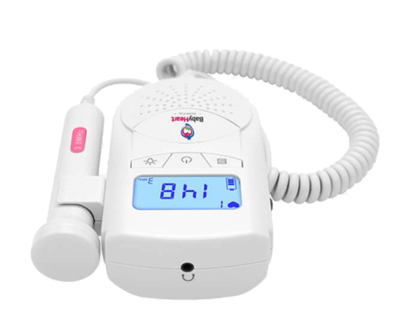 DOPPLER FETALE PRENATALE PROFESSIONALE BABY MONITOR BATTITO CUORE + GEL  1000ML