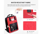 SOCKO Backpack Water Resistant College Backpack-Red