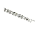 OJ Co. men's stainless steel bracelet 21cm