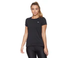Under Armour Women's HeatGear Armour Tee / T-Shirt / Tshirt - Black