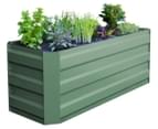 Greenlife 1200x450mm Slimline Raised Garden Bed - Eucalyptus Green 2