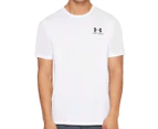 Under Armour Men's Sportstyle Left Chest Graphic Tee / T-Shirt / Tshirt - White