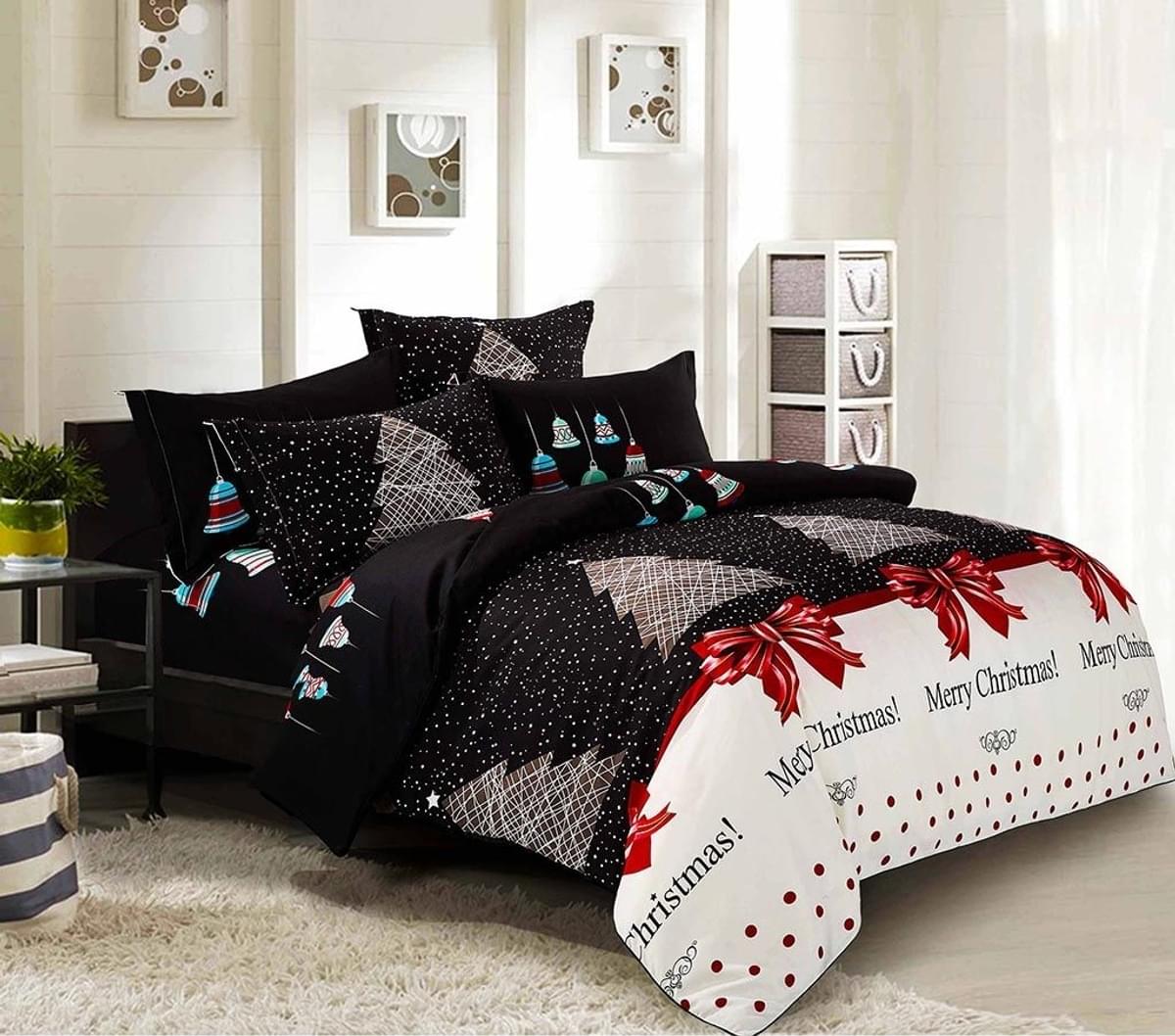 christmas duvet cover set double