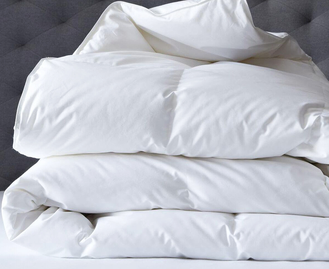 Royal Comfort 500GSM Pure Soft Goose Feather & Down Queen Bed Quilt