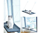 Pet Cat Bed Window Hammock Perch Basking Cushion Bed Pet Hanging Shelf Seat