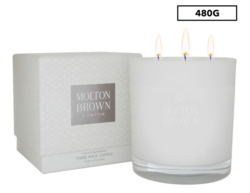 Molton Brown 3-Wick Candle 480g - Coco & Sandalwood