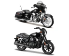 Maisto 1:12 Harley-Davidson Motorcycle Die-Cast Model - Assorted