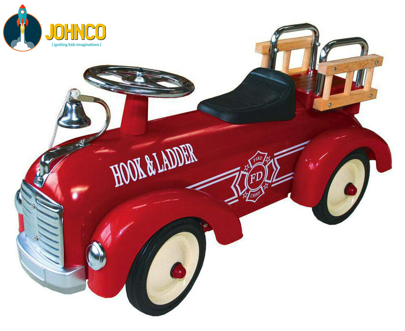 kids electric fire engine