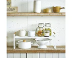 Kitchen Cabinet Wooden Handle Multifunctional Organization Rack Size L
