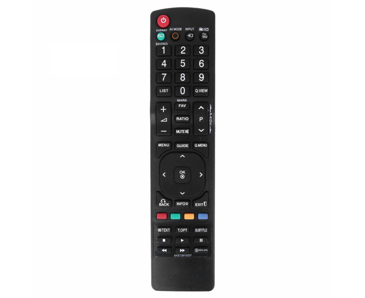 Universal TV Remote Control for LG Smart TV Black - Black