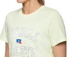 Russell Athletic Core Logo Tee / T-Shirt / Tshirt - Neon Mint