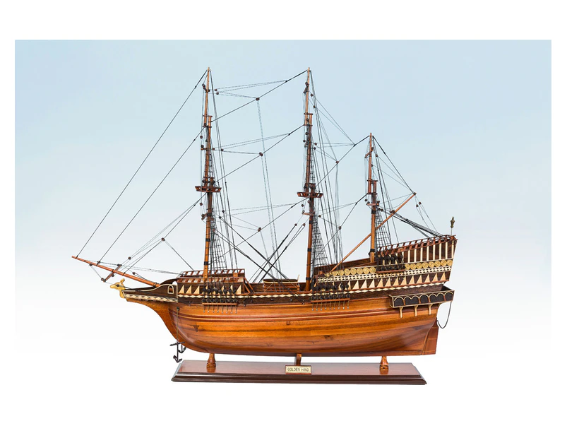 Golden Hind Model Ship 95cm