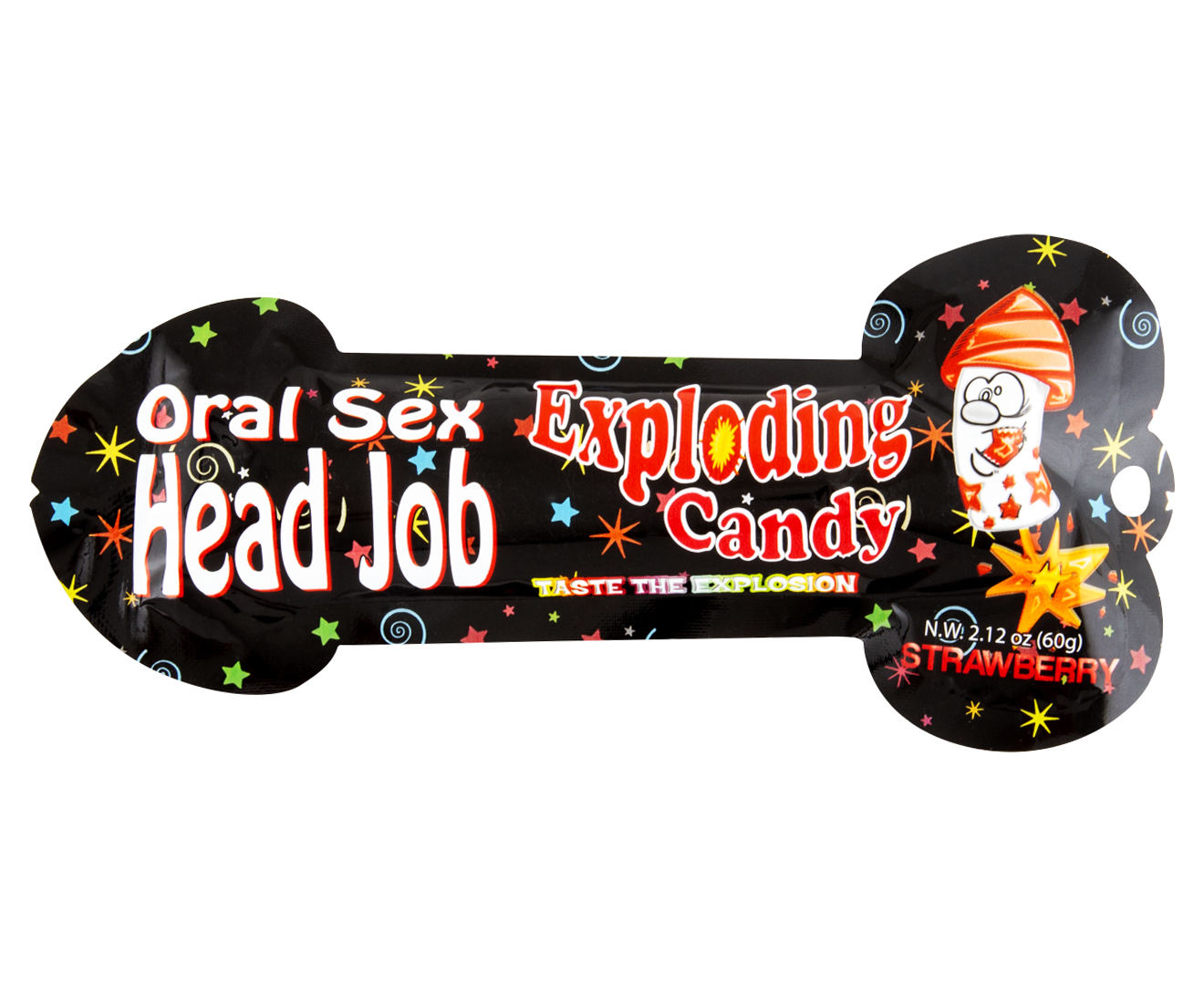 Oral Sex Head Job Exploding Candy Strawberry 60g Nz