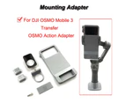 CQT for DJI OSMO Mobile 3 Transfer OSMO Action Adapter Installation Adapter Handheld