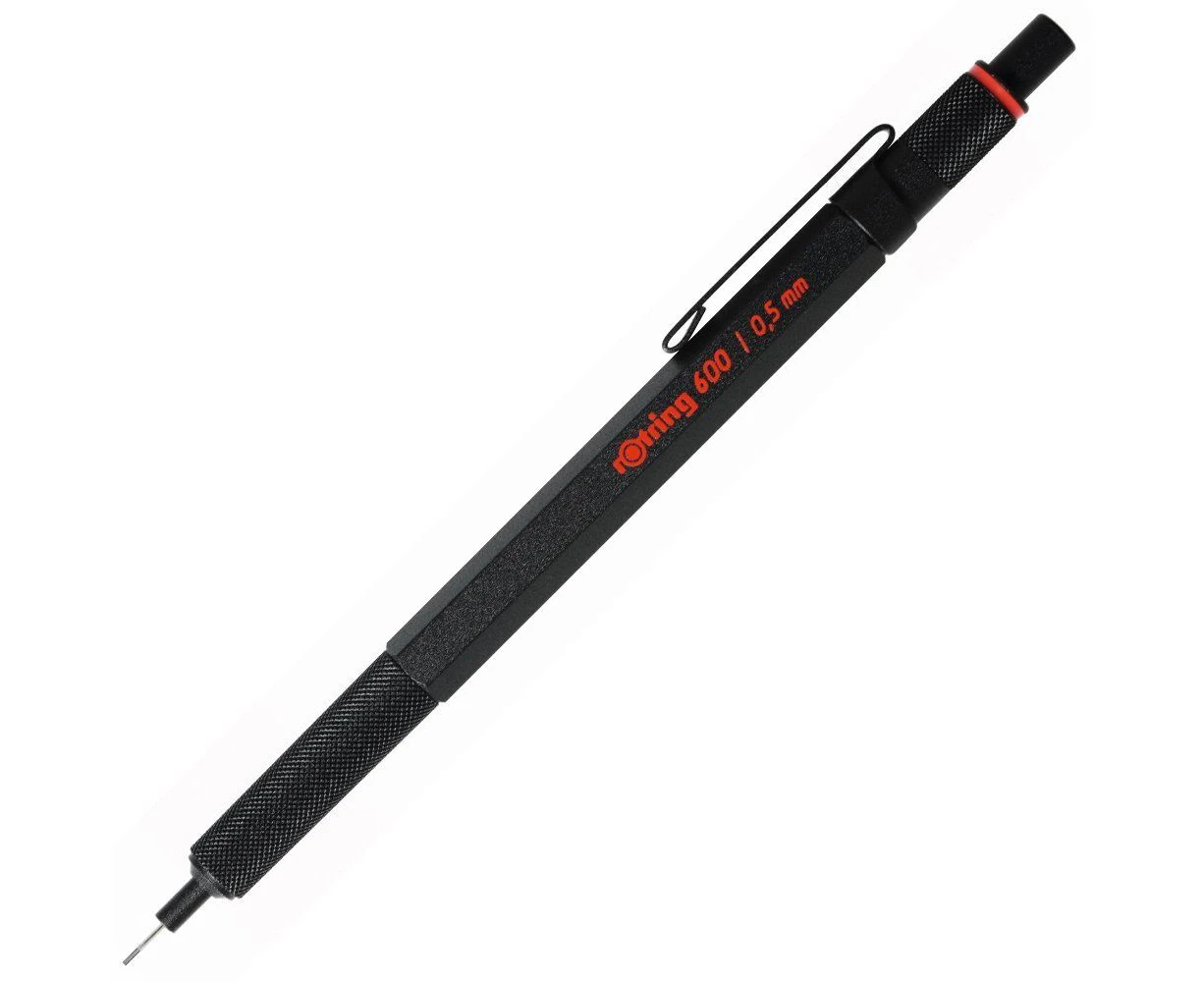 Rotring Mechanical Pencil 600 Series Black 0.5mm