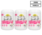 3 x Nature's Way SlimRight Slimming Protein w/ Collagen Vanilla 350g