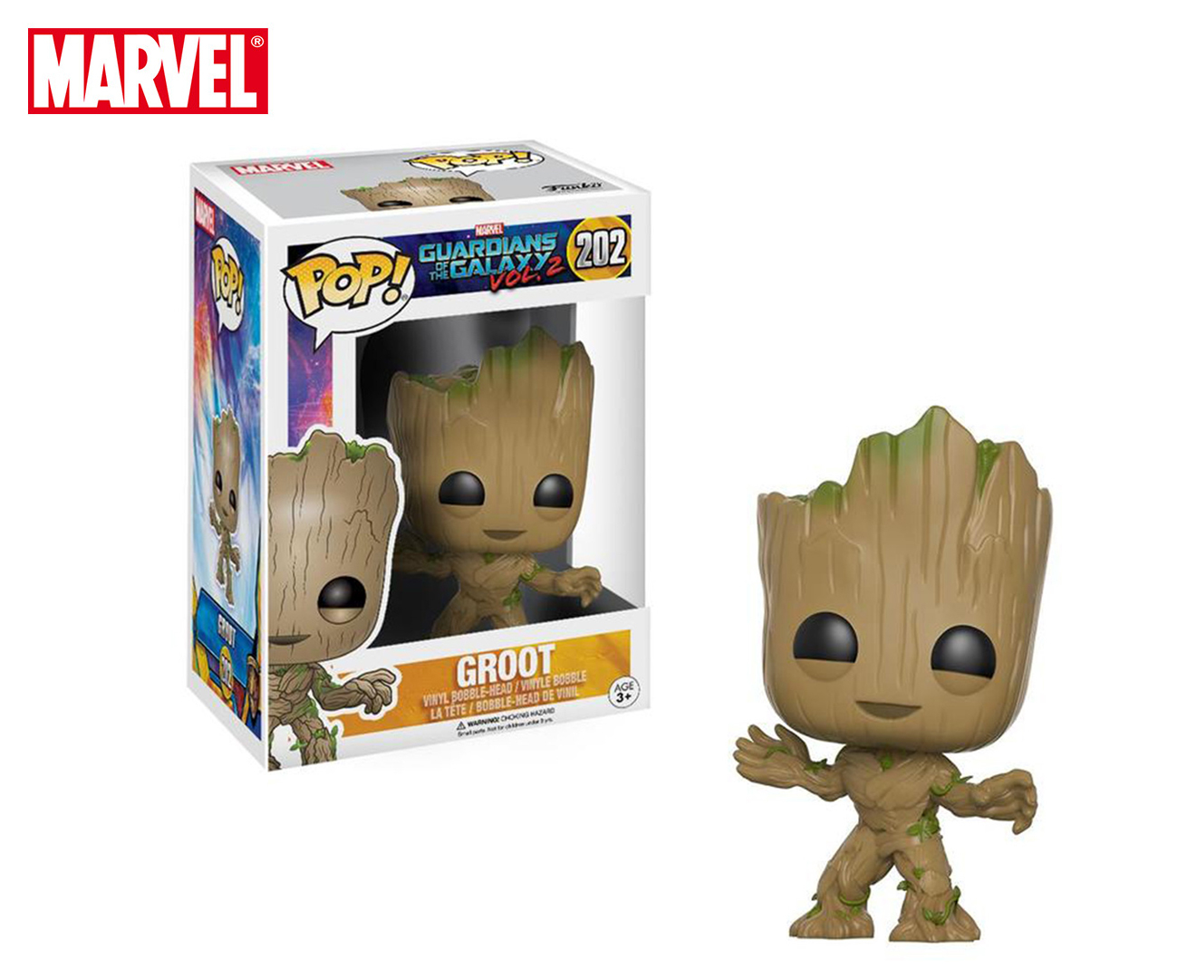 Guardians Of The Galaxy Vol. 2 Groot Pop Vinyl | Catch.com.au