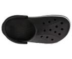 Crocs Unisex Bayaband Clog Sandals - Black/White
