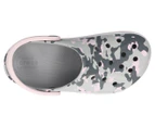Crocs Bayaband Clog Sandals - Light Grey/Barely Pink