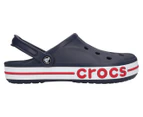 Crocs Unisex Bayaband Clog Sandals - Navy/Pepper