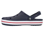 Crocs Unisex Bayaband Clog Sandals - Navy/Pepper