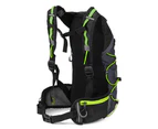 Foldable Outdoor Sports Bike Riding Hydration Pack Backpack - Green