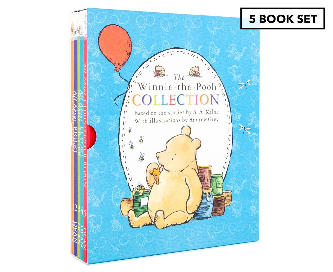 Winnie The Pooh 5 Hardcover Book Collection 