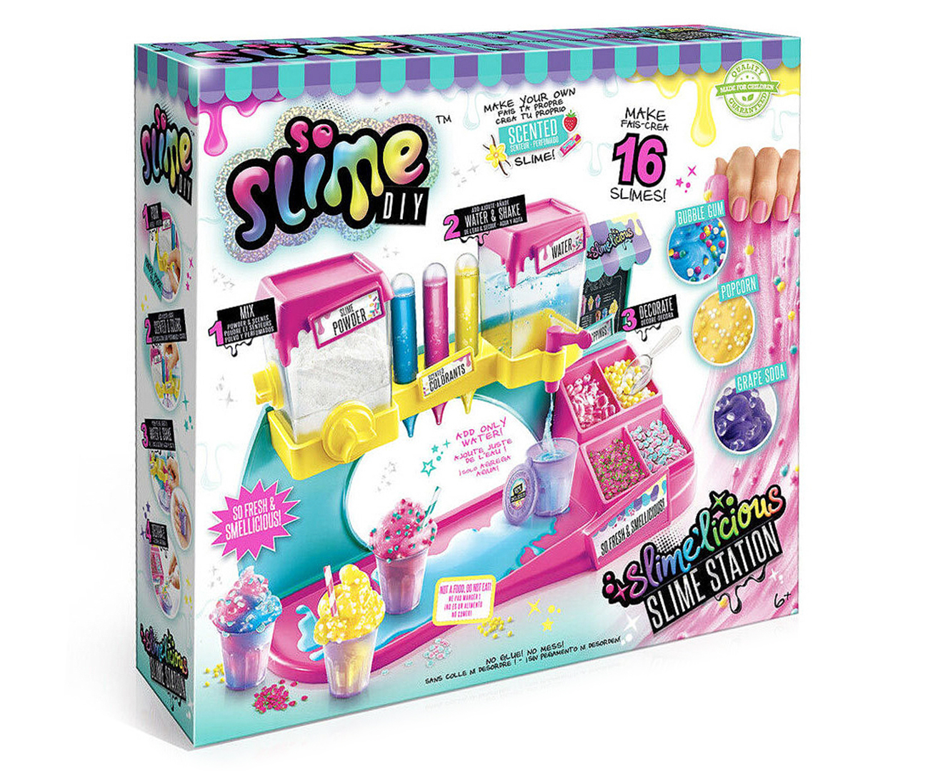 Canal Toys So Slime DIY Slime'Licious Slime Station - Make Your own Food  Scented Slime - Just add Water! No Glue Required. 6+