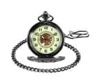 Vintage Pocket Watch Luxury Luminous Dial Manual Mechanical Watches Gift Men Women 3