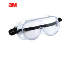 3M 1621 Adjustable  Safety Goggles Impact Resistance Lens
