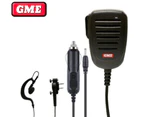 GME Accessories Pack Earpiece Style IP67Speaker Microphone VOX PTT RapidCharger