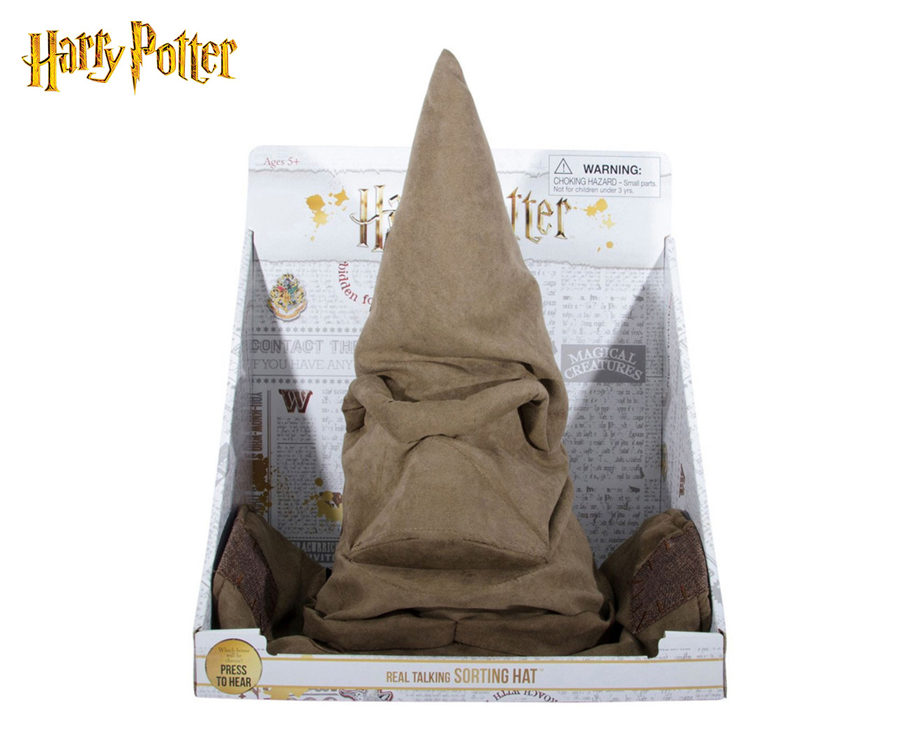 Harry Potter Sorting Hat Talking Toy Catch.co.nz