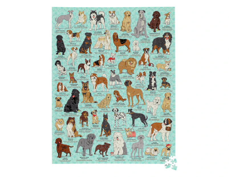 Ridley's Dog Lover's 1000-Piece Jigsaw Puzzle