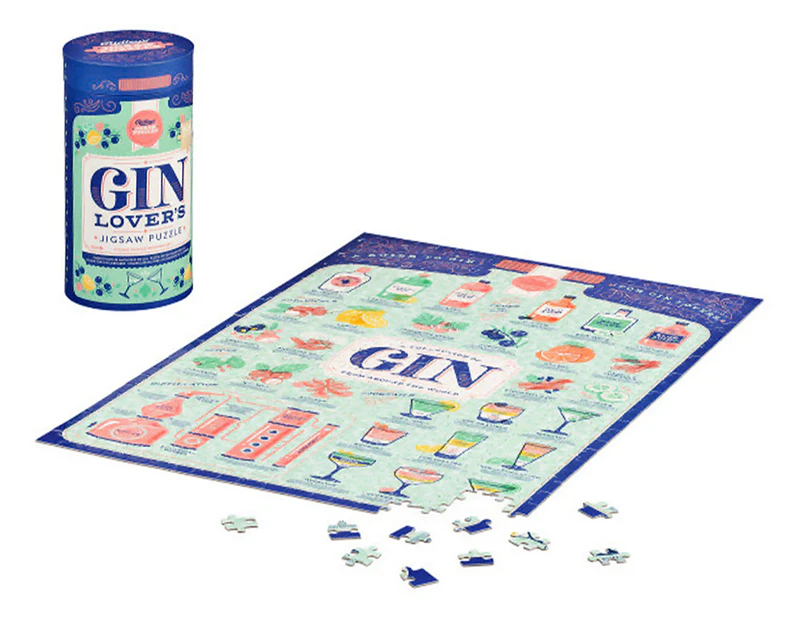 Ridley's Gin Lovers 500-Piece Jigsaw Puzzle
