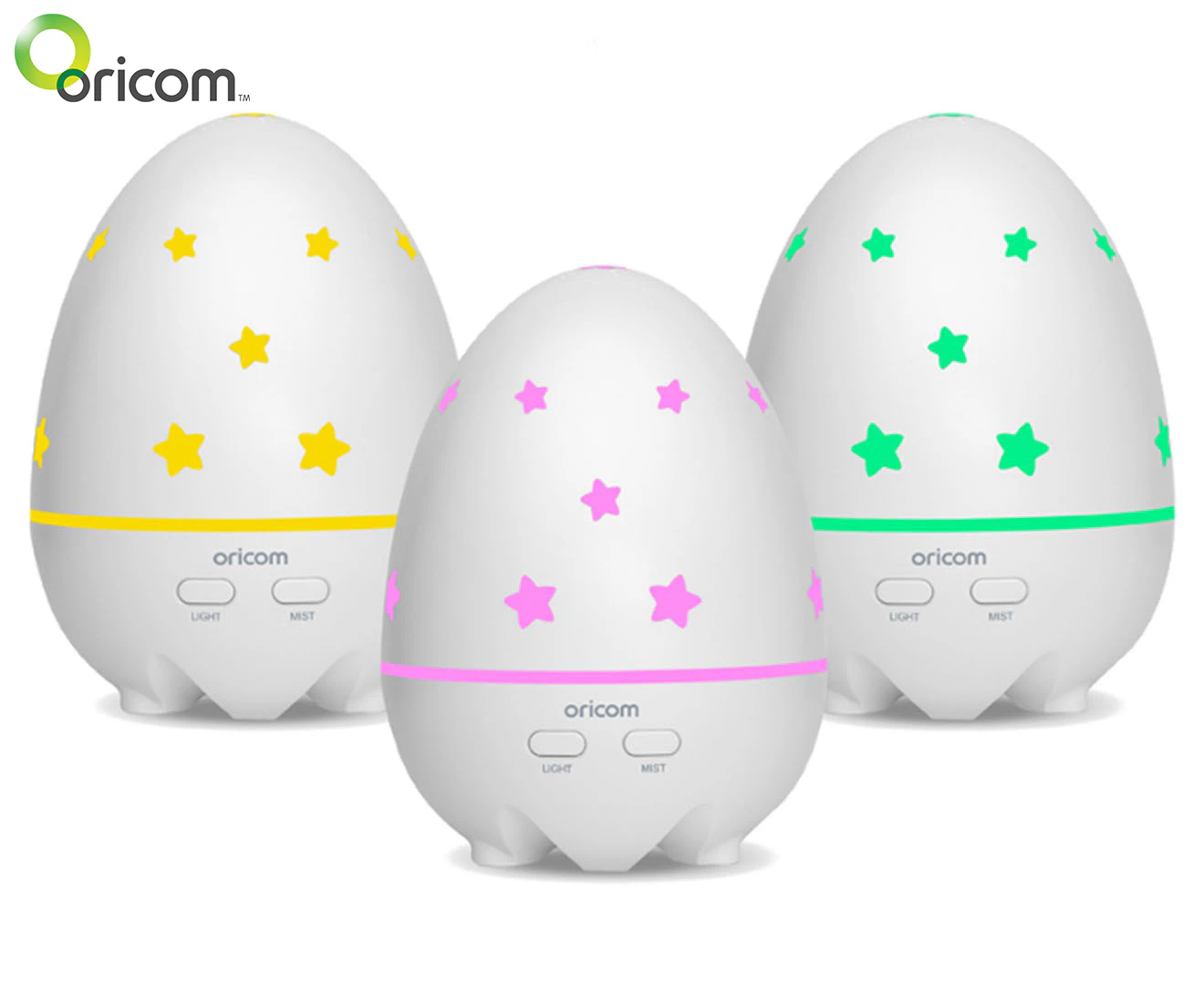 Oricom Aroma Diffuser Humidifier & Night Light Baby Kids Room AD50