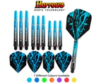 Harrows - Rapide-X - Darts Test Setup Combination Kit - Aqua Blue