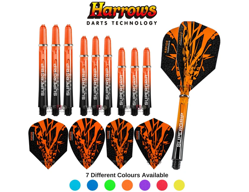 Harrows - Rapide-X - Darts Test Setup Combination Kit - Orange