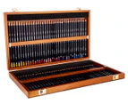 Derwent 72-Piece Studio Pencil Set w/ Wooden Box - Multi
