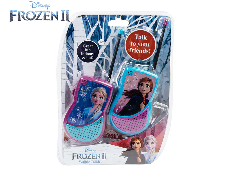 Frozen 2 Walkie Talkie Set - Blue/Purple