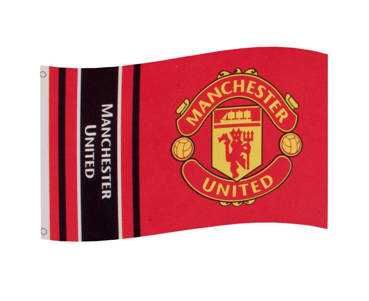 Manchester United FC WM Flag (Red) - TA4609