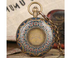 Pure Copper Pocket Watch Men Automatic Mechanical Pocket Watches