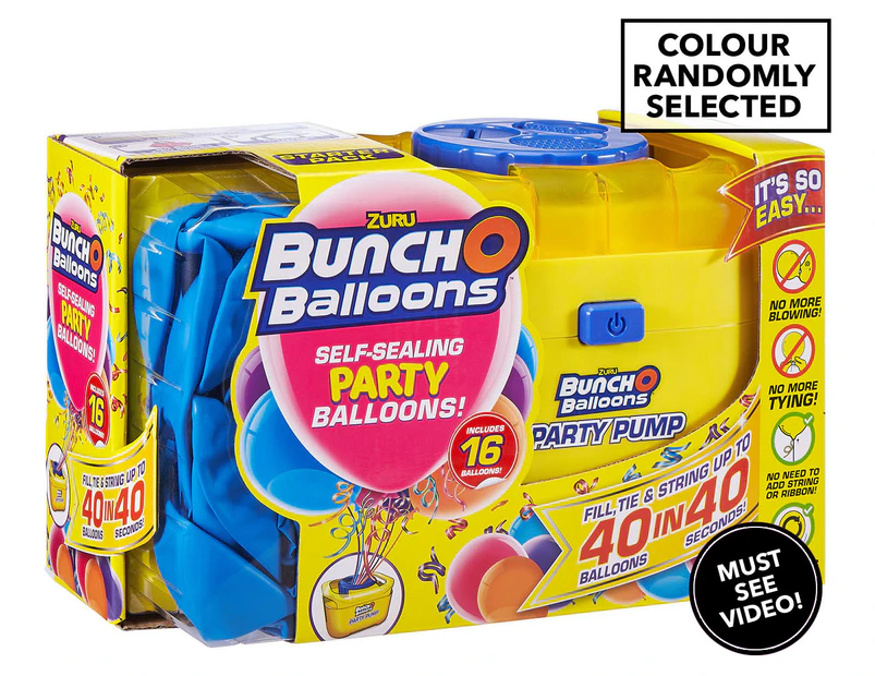 Zuru Bunch O Balloons Self Sealing Party Balloons Pump + Balloons - Randomly Selected