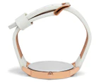 Tony Bianco Women's 42mm Watkin Leather Watch - Rose Gold/White