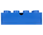 LEGO® 8-Knob Desk Drawer Storage Box - Blue