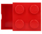 LEGO® 4-Knob Desk Drawer Storage Box - Red